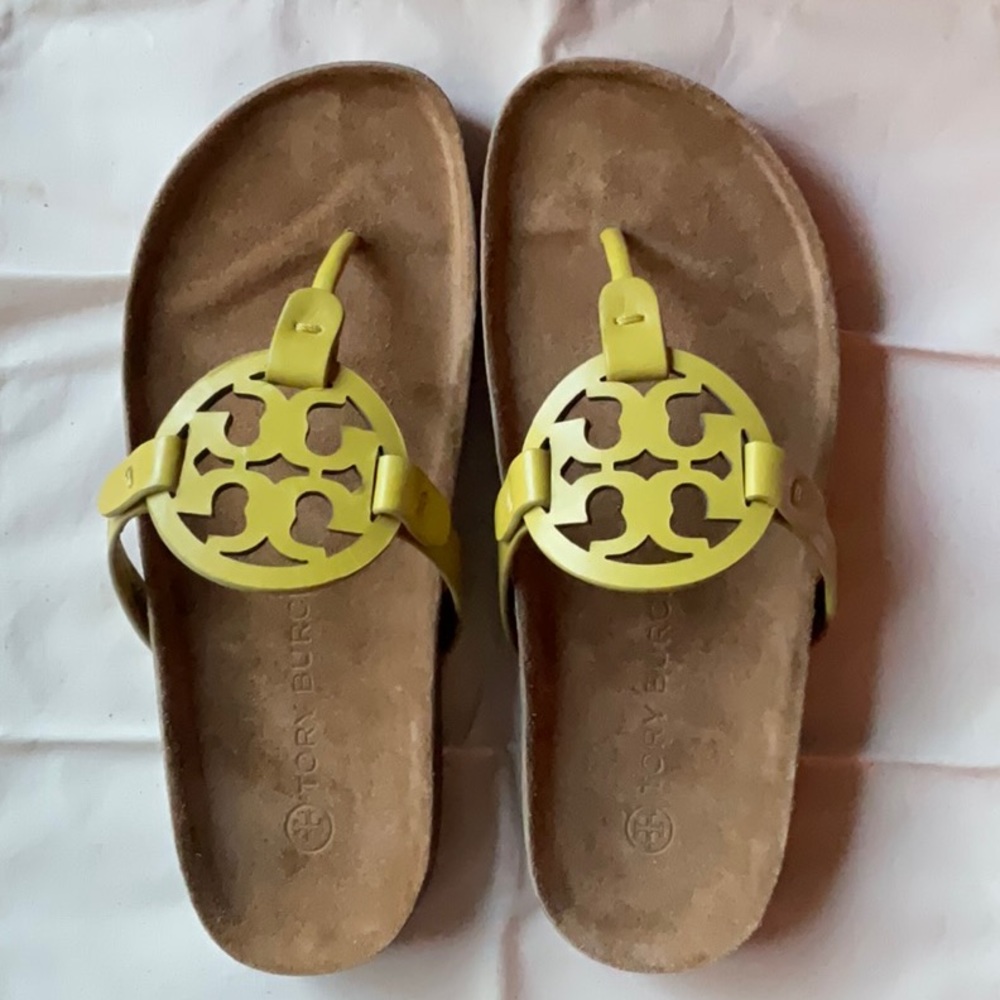 ☁️ TORY BURCH MILLER CLOUD SANDALS ☁️ SIZE 7 ☁️ - Picture 11 of 16